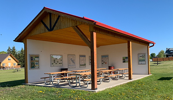 Klondike Park Educational Centre at Lac La Nonne.