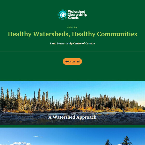 Image for New Watershed Stewardship Grant StoryMap goes live
